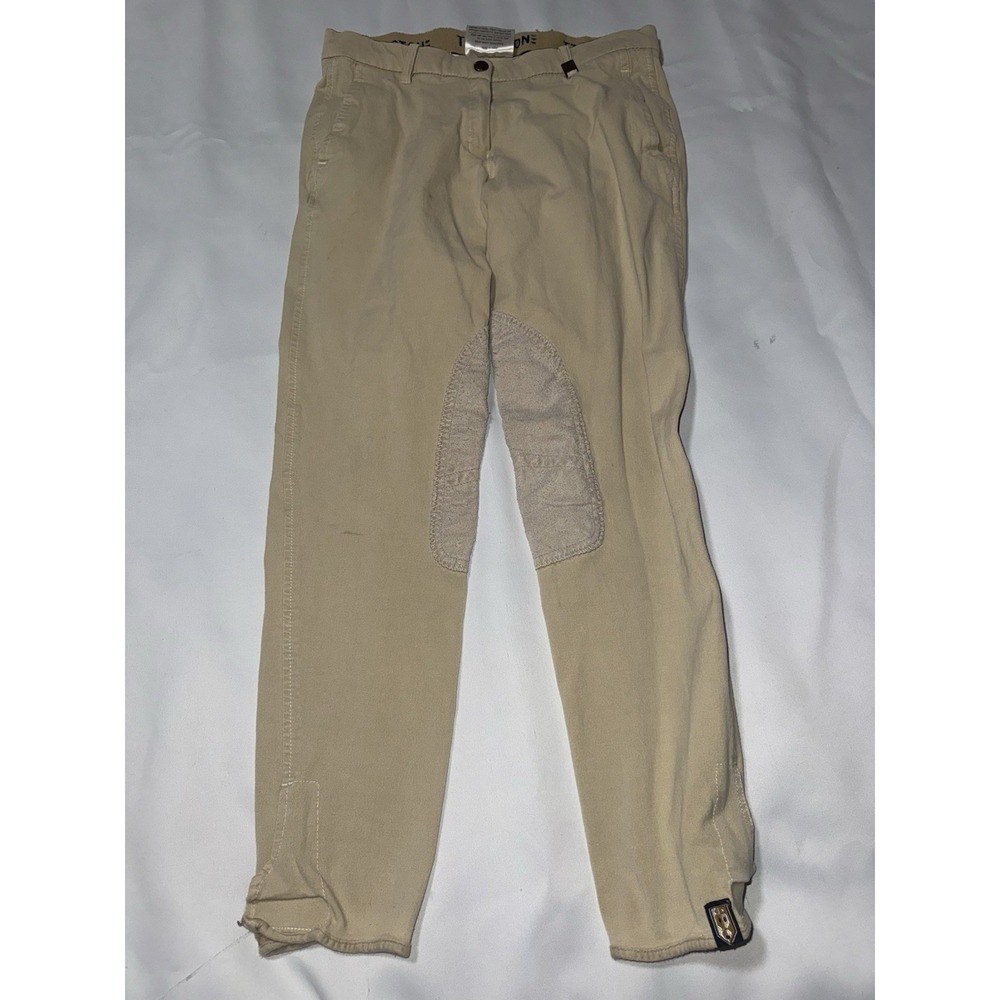Treadstone Riding Equestrian Pants Size L Beige